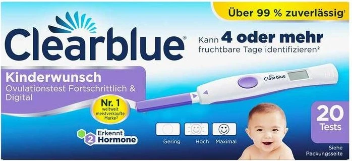 Clearblue Fortschrittlich & Digital Ovulationstest, 20 Stück