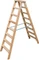 Krause Stabilo Professional Holz 2-tlg. Stehleiter Vorschaubild