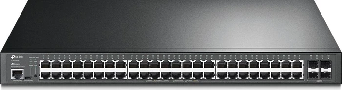 TP-Link SG3400 JetStream Rackmount Gigabit Managed Switch, 48x RJ-45, 4x SFP+, 500W PoE+