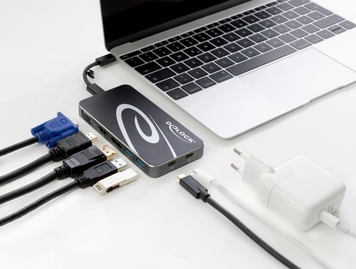DeLOCK USB Type-C Dockingstation, USB-C 3.0 [Buchse]
