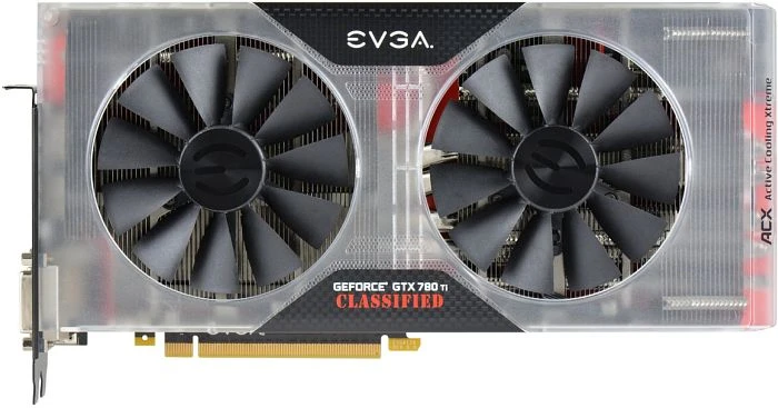 EVGA GeForce GTX 780 Ti Classified KINGPIN Reference Edition, 3GB GDDR5, 2x DVI, HDMI, DP