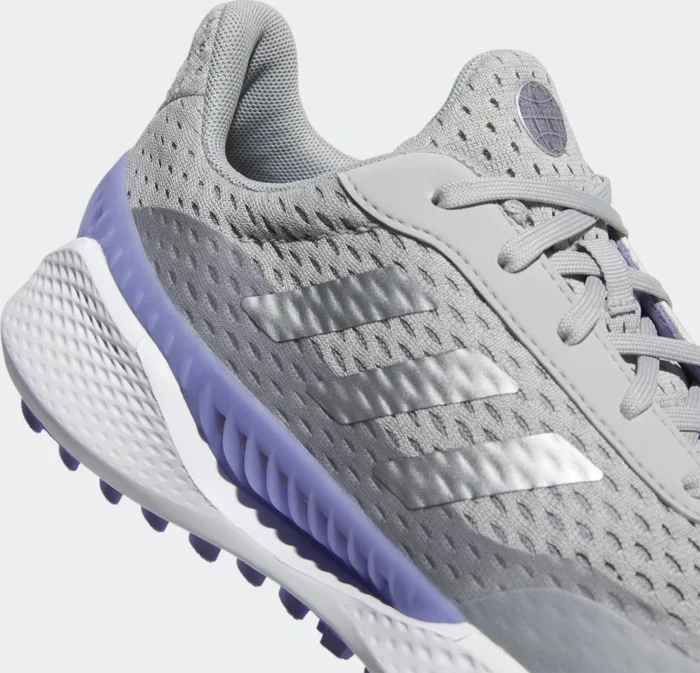 adidas Summervent Recycled Polyester Spikeless grey two/silver metallic/light purple (Damen)