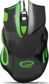 Esperanza MX401 Hawk 7D schwarz/grün, USB (EGM401KG)