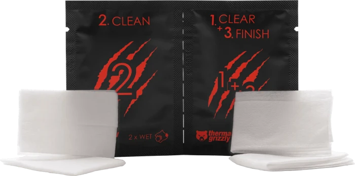 Thermal Grizzly Cleaning Wipes, 10 Stück