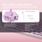 Wobkey Rainy 75 Standard, rosa, LEDs RGB, HMX Violet Linear, USB/Bluetooth, US Vorschaubild