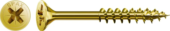 Spax YELLOX A2L 4CUT PZ2 Universalschraube, 4.5x80mm, 10 Stück
