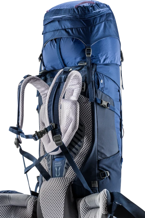 Deuter Aircontact 40+10 SL Modell 2021 steel/midnight (Damen)