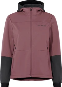 Vaude Qimsa Hooded Softshell Fahrradjacke ruby dusk (Damen)