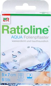 Lohmann & Rauscher Ratioline Aqua Duschpflaster, 5 x 7cm, 5 Stück