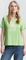 Tom Tailor Print T-Shirt kurzarm pistachio green (Damen) Vorschaubild
