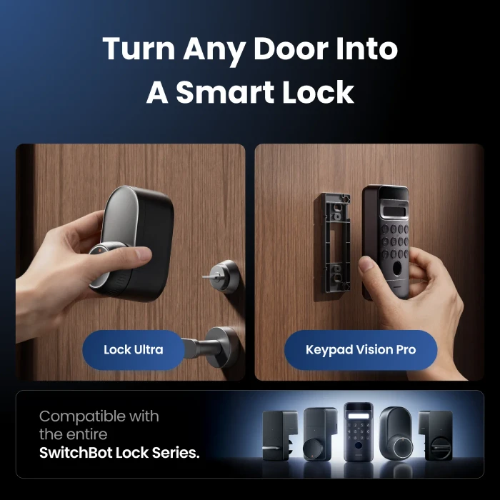 SwitchBot Keypad Vision Pro, grau