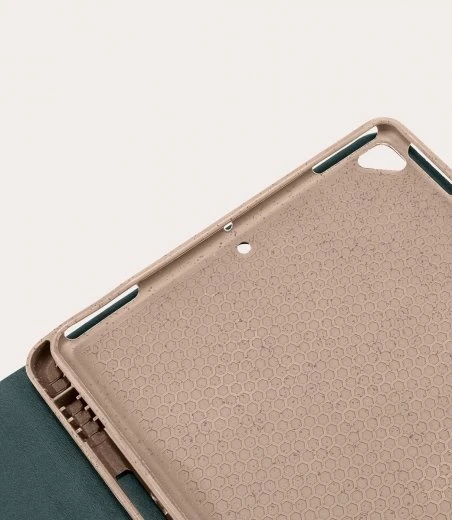 Tucano Verde biodegradable Case für Apple iPad (7/8/9.Gen) 10.2", dunkelgrün
