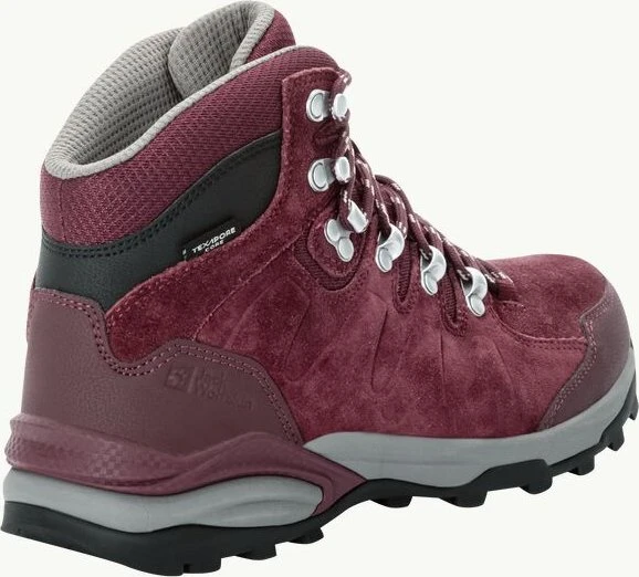Jack Wolfskin Refugio Texapore Mid dark maroon (Damen)