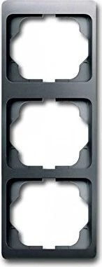 Busch-Jaeger Alpha exclusive Abdeckrahmen 3-fach Rahmen senkrecht, platin