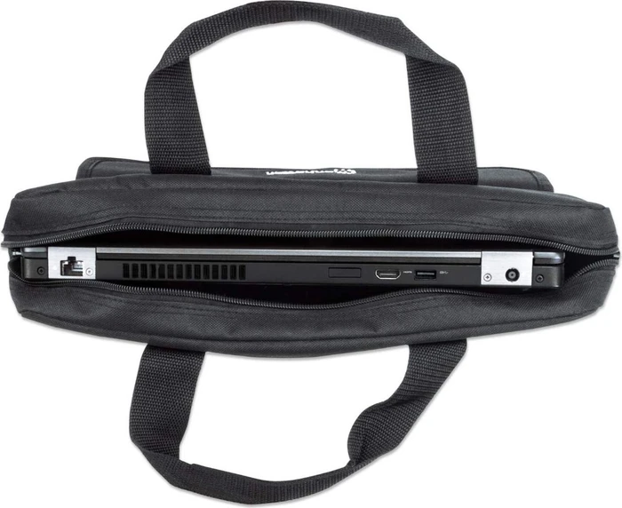 Manhattan London 17.3" Notebooktasche schwarz