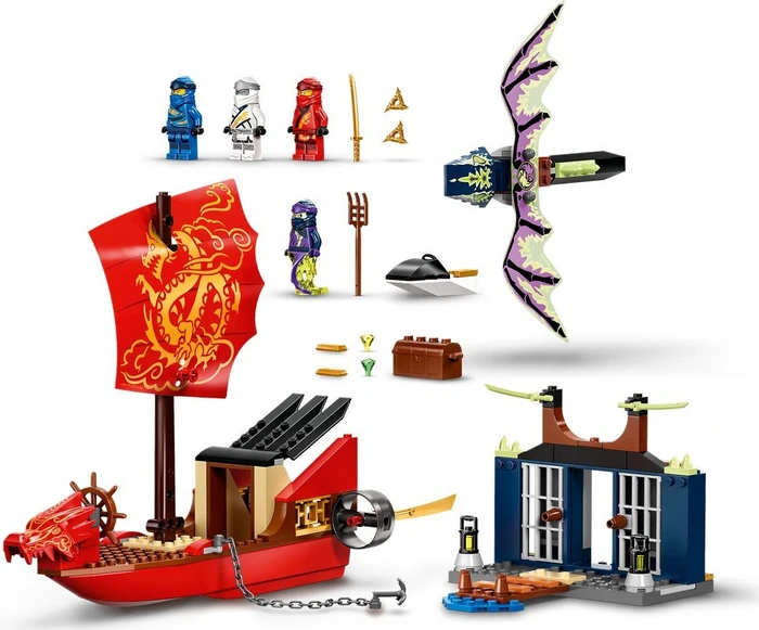 LEGO Ninjago Legacy - Flug mit dem Ninja-Flugsegler