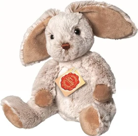 Teddy Hermann Schlenkerhase 25cm grau
