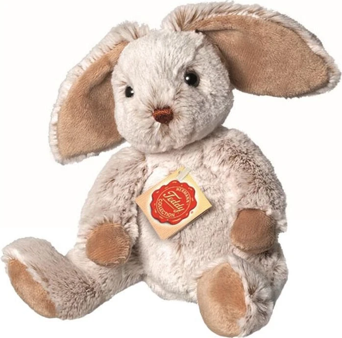 Teddy Hermann Schlenkerhase 25cm grau