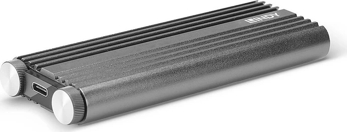 Lindy USB 3.2 Gen 2x2 NVMe M.2 SSD Enclosure, USB-C 3.2