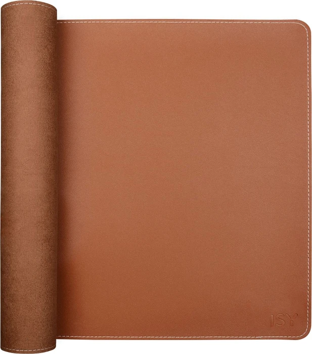 ISY IMP-7000-BN Deskmat/Schreibtischunterlage, 800x400mm, braun