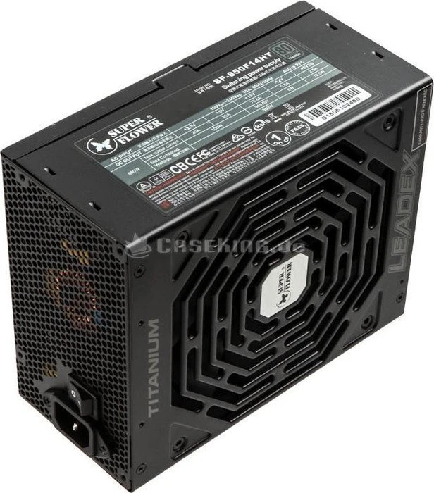 Super Flower Leadex Titanium schwarz 850W, ATX 2.3