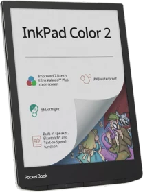 PocketBook InkPad Color 2, Moon Silver, 32GB Flash