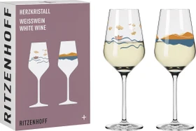 Ritzenhoff Herzkristall H23 Weißweinglas, 2 Stück