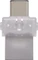 Kingston DataTraveler microDuo 3C 64GB, USB-A + USB-C, USB 3.2 Gen 1×1 Vorschaubild