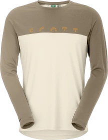 Scott Defined DRI Funktionsshirt langarm toast beige/cotton white (Herren)