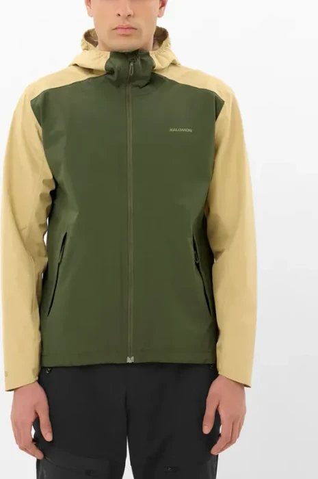 Salomon Outscape 2L Funktionsjacke grape leaf/gray green (Herren)