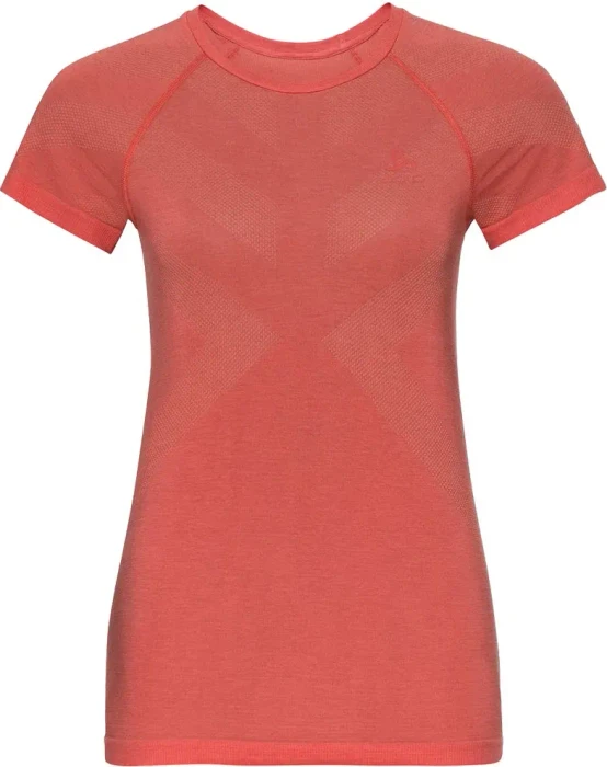 Odlo Kinship Light Base Funktionsshirt kurzarm burnt sienna melange (Damen)