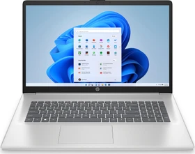 HP Laptop 17-cp0263ng, Natural Silver (Tastatur grau), Ryzen 5 5500U, 16GB RAM, 512GB SSD, DE