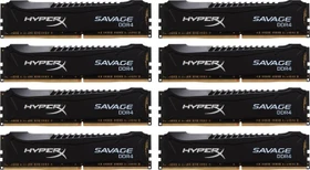 Kingston FURY Savage UDIMM 64GB Kit, DDR4-2800, CL14-14-14, 2RX8