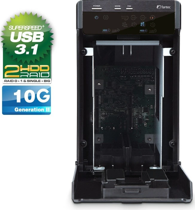 Fantec QB-X2U31R, USB-C 3.1