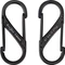 Nite Ize S-Biner Edelstahl Materialkarabiner 40x16mm schwarz, 2 Stück Vorschaubild