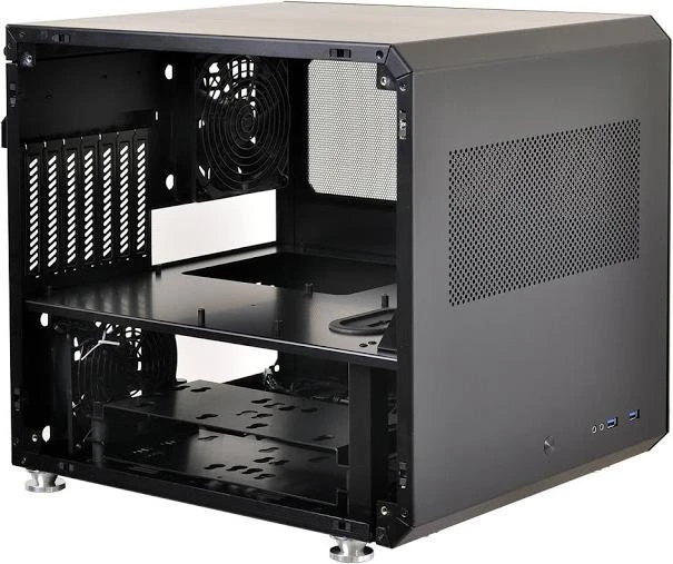 Lian Li PC-V33WX schwarz, Glasfenster