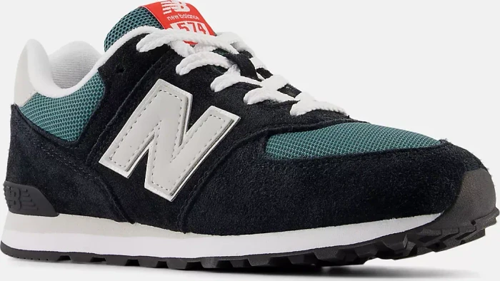 New Balance 574 black/new spruce (Junior)