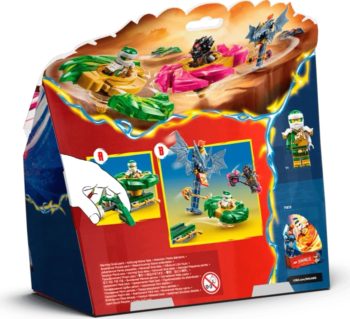 LEGO Ninjago - Lloyd vs. Ras Spinner-Duell