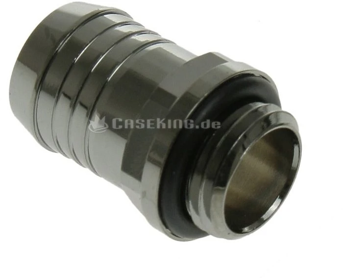 Bitspower Fitting G1/4" auf 13mm glänzend schwarz