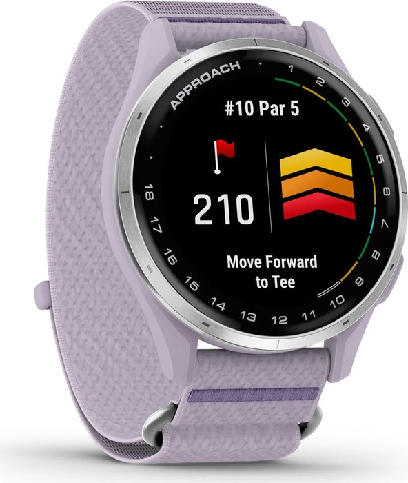 Garmin Approach J1 GPS-Golfuhr silver/lilac