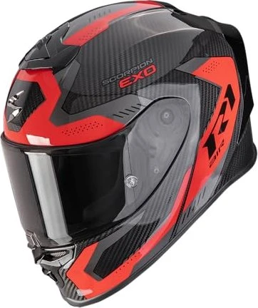 Scorpion EXO-R1 Evo Carbon Air Propel schwarz/rot/grau