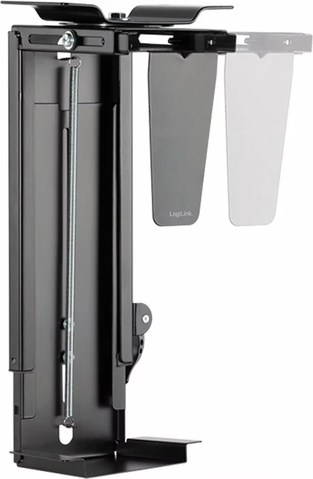LogiLink Untertisch PC-Halterung, 180° drehbar, schwarz