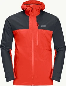 Jack Wolfskin Go Hike Hardshell Funktionsjacke strong red (Herren)