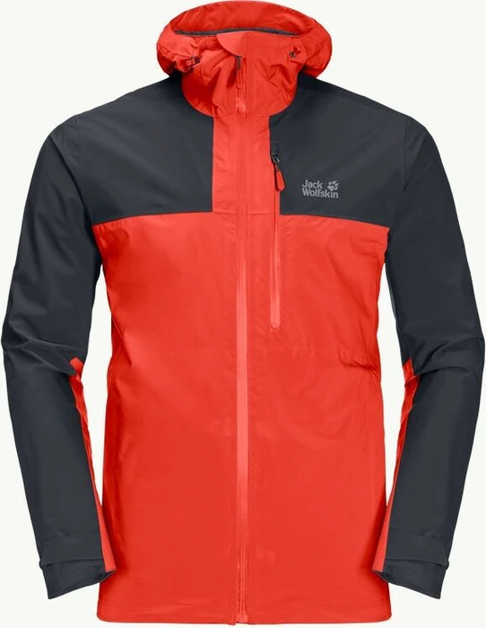 Jack Wolfskin Go Hike Hardshell Funktionsjacke strong red (Herren)