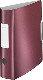 Leitz Qualitäts Ordner 2-Ring 180° Active Style, 80mm, A4, granat rot