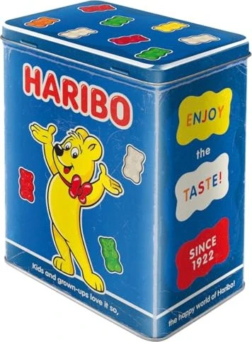 Nostalgic Art Retro Haribo - Enjoy the taste blue Aufbewahrungsbehälter 3l