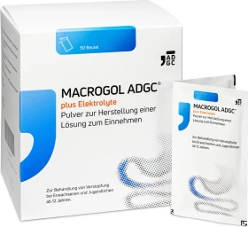 Zentiva Macrogol ADGC plus Elektrolyte Pulver Beutel, 50 Stück