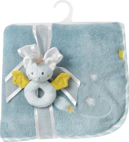 Fehn Kuscheldecke Little Castle Fledermaus