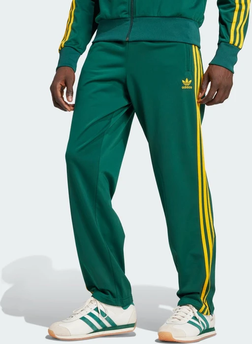 adidas Adicolor Classics Firebird Trainingshose lang collegiate green/crew yellow (Herren)
