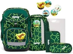 Ergobag Pack BärRex 2023 Schulrucksack-Set, 6-tlg.